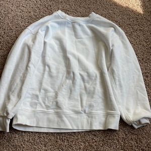 lululemon white crewneck sweatshirt